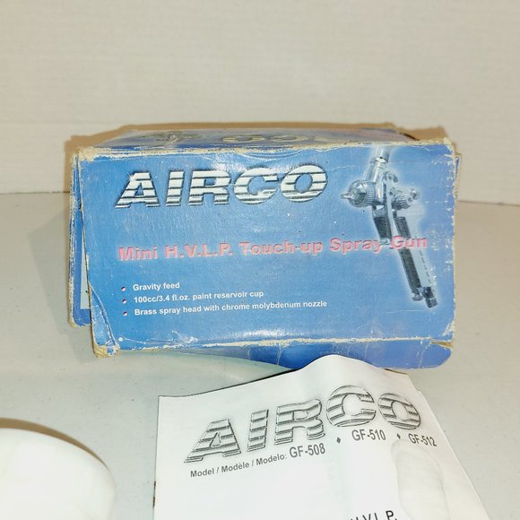 Airco Mini H.V.L.P Touch-up Spray Gun - Picture 2 of 8